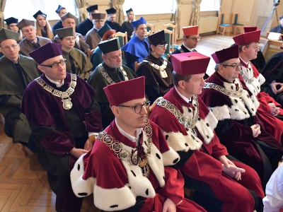 Nadanie tytułu Doktora Honoris Causa UKW prof. Michałowi Głowińskiemu - 25.04.2018 r.