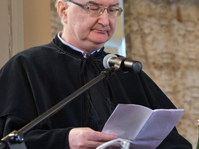 Nadanie tytułu Doktora Honoris Causa UKW prof. Michałowi Głowińskiemu - 25.04.2018 r.