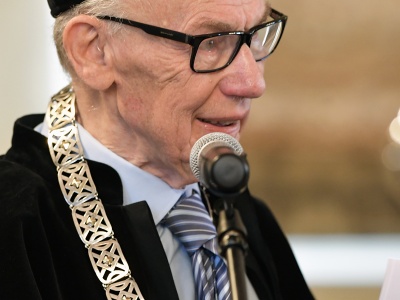 Nadanie tytułu Doktora Honoris Causa UKW prof. Michałowi Głowińskiemu - 25.04.2018 r.